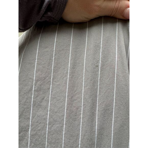 COS Pull On Gray Straight Leg Ankle Pants Lightweight Stretch Size Medium - Picture 11 of 11